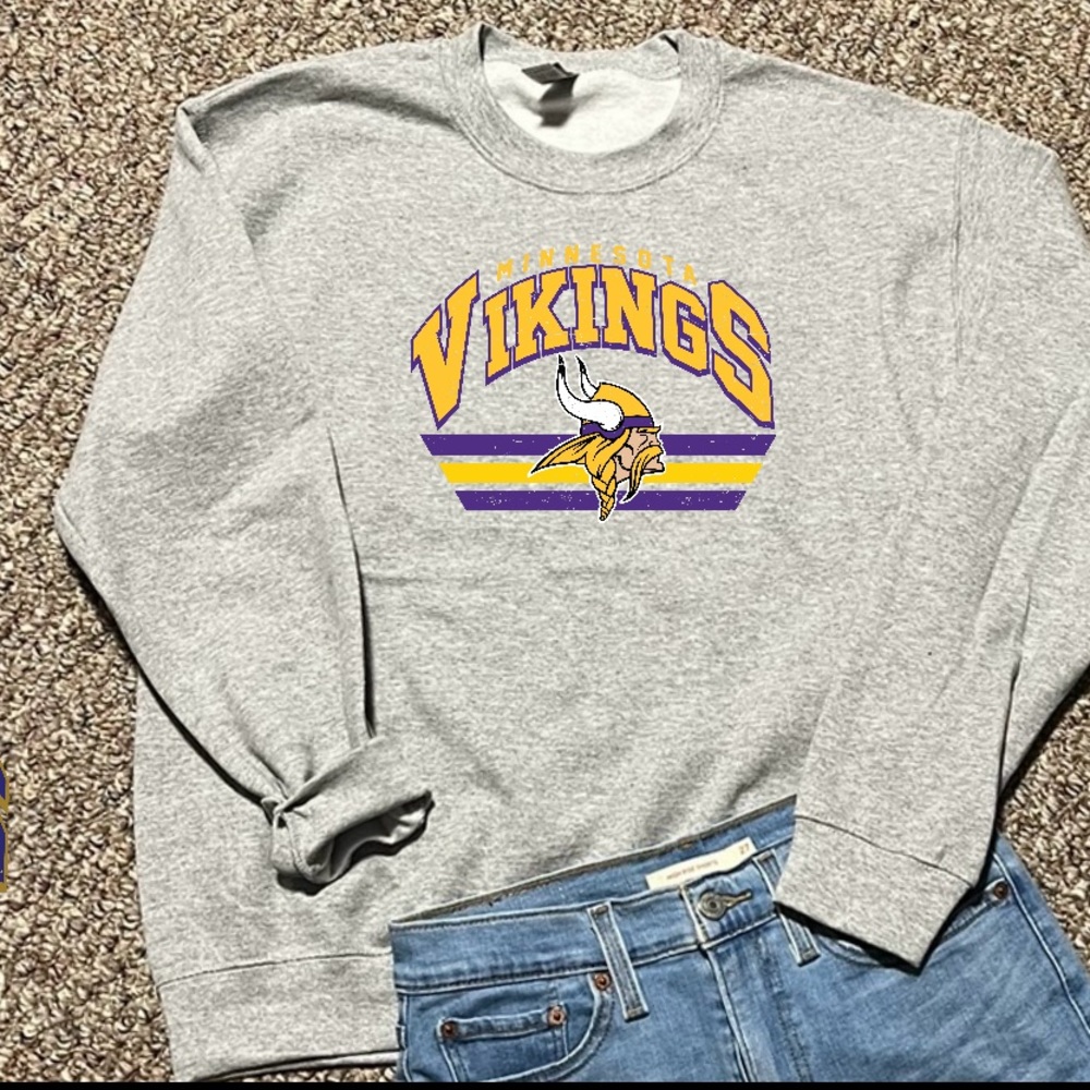 minnesota vikings crewneck